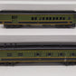 MTH 30-69026 O Canadian National RailKing 60' Madison Combo/Diner Set (Set of 2) EX