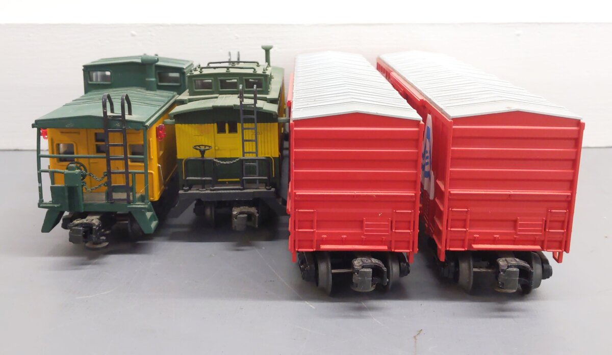 MTH & Other O Gauge Assorted Freight Cars [4]