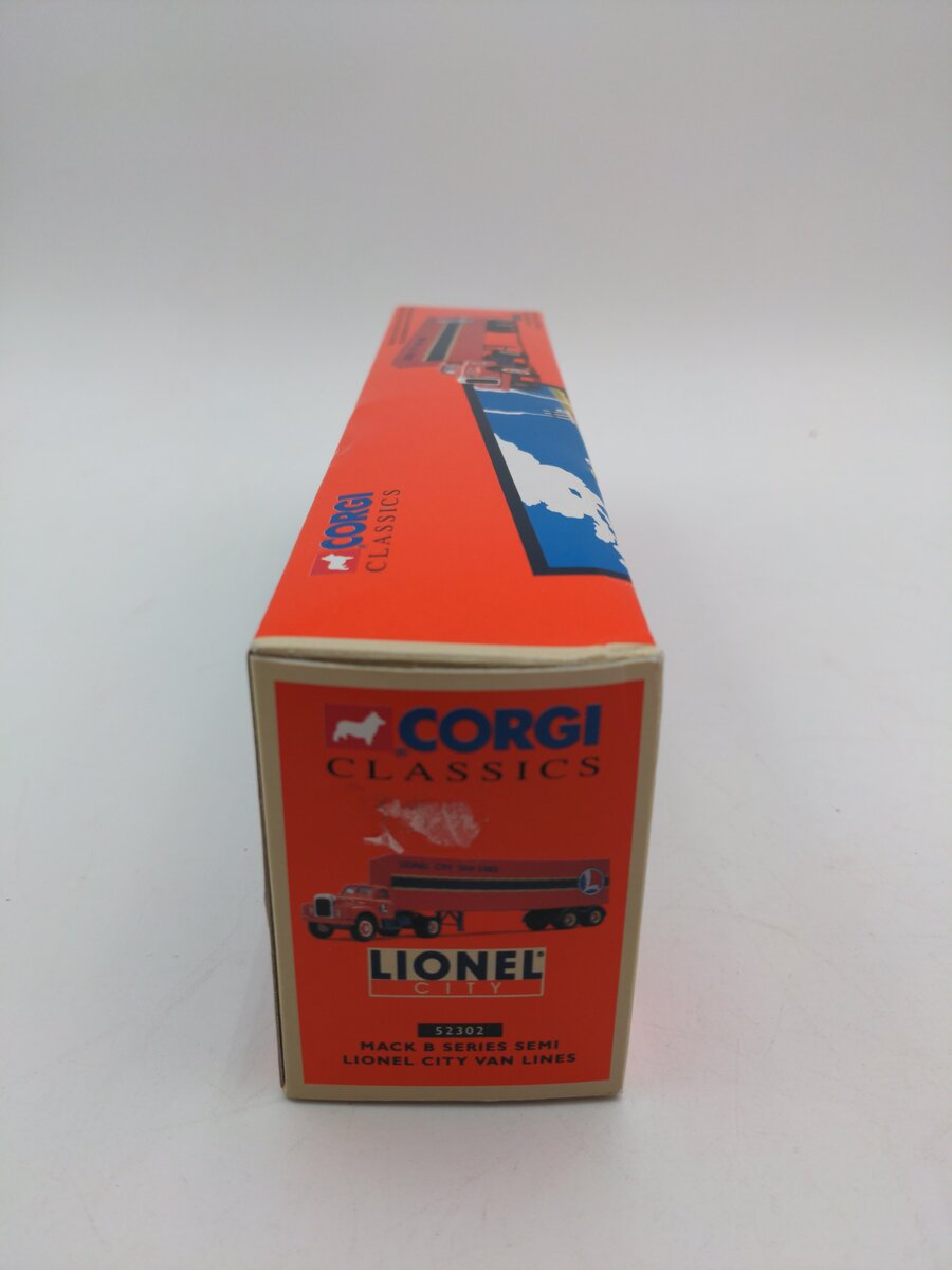 Corgi 52302 1:50 Lionel City Van Lines Mack B Series Semi Truck EX/Box