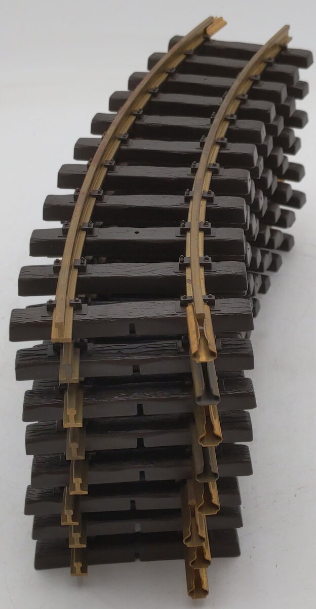 LGB 1100 G Gauge Curved Track Sections (8) VG