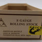 American Models  S Scale Around Chicago Boxcar #60497 EX/Box