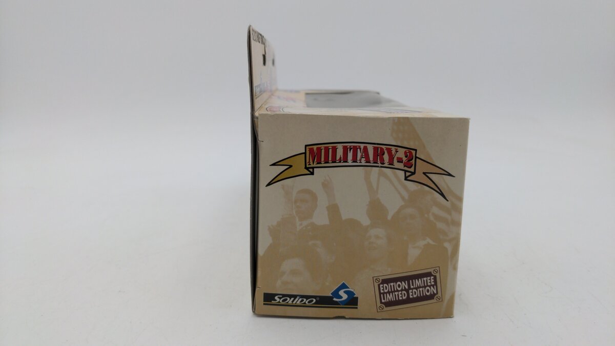 Solido 6203 1:50 Scale Military 2 Half Track Radio Model Limited Edition No.7739 EX/Box