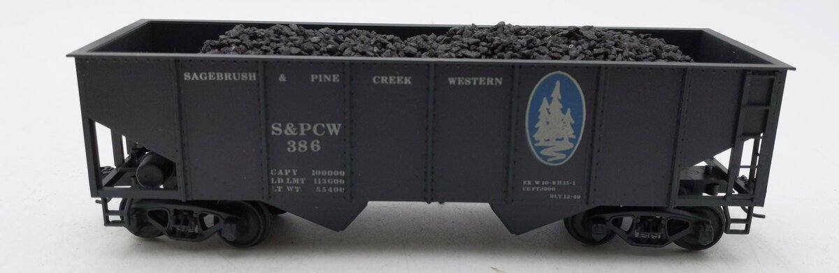 American Models S Scale S&PCW 2 Bay Hopper #386 EX/Box