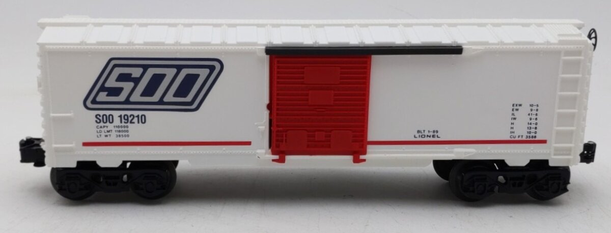 Lionel 6-19210 O Gauge Soo Line Boxcar LN/Box