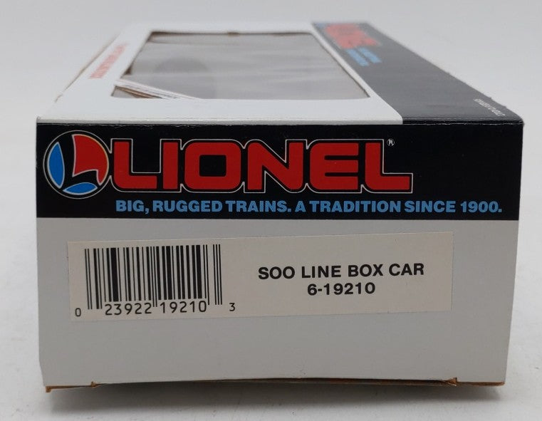 Lionel 6-19210 O Gauge Soo Line Boxcar LN/Box