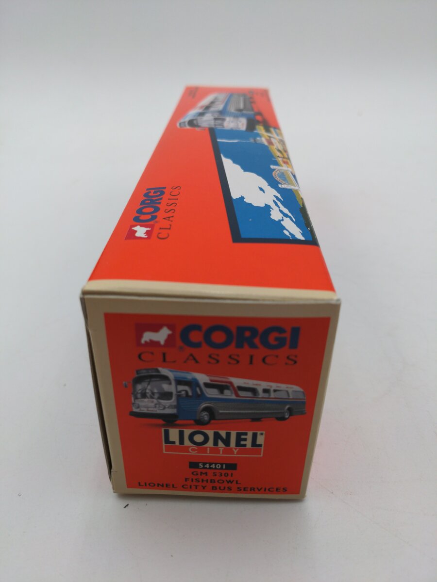 Corgi 54401 1:50 Lionel City Bus Services GM 5301 Fishbowl Bus EX/Box