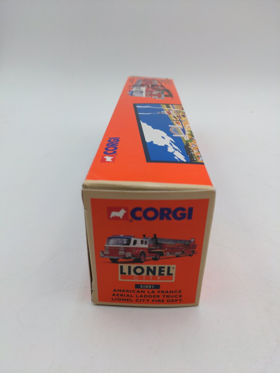 Corgi 51801 1:50 Lionel City Fire Department Aerial Ladder Truck EX/Box