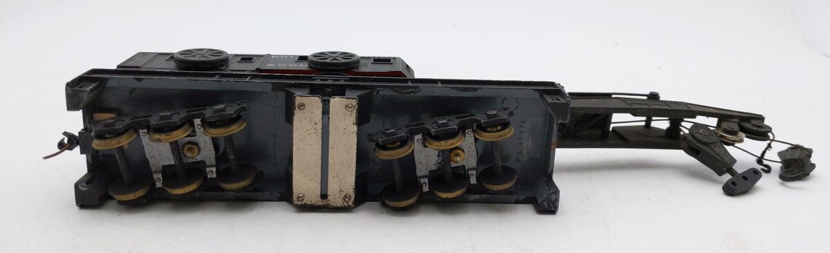 American Flyer Vintage S Scale Dry Run Crane #X890 - Scale Wheels