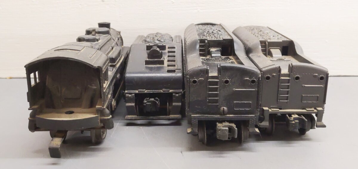 Lionel O Vintage/MPC Steam Locomotive & Tenders: 246, 2046W [4] VG