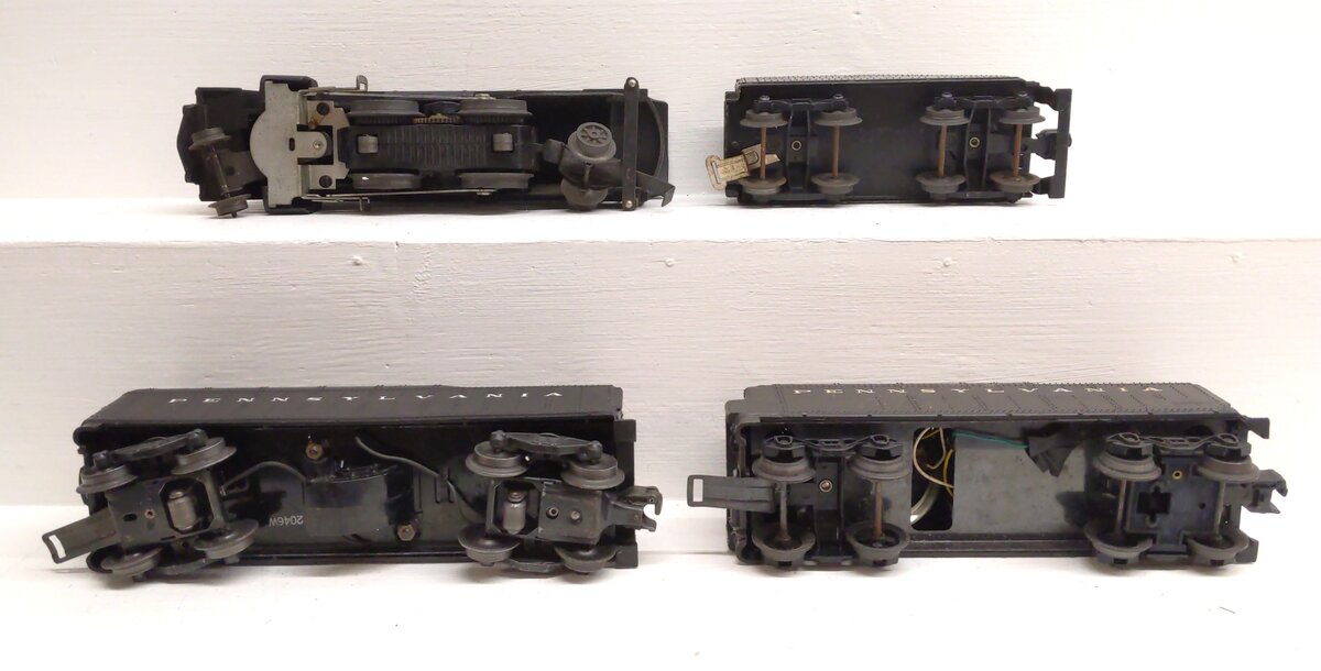 Lionel O Vintage/MPC Steam Locomotive & Tenders: 246, 2046W [4] VG