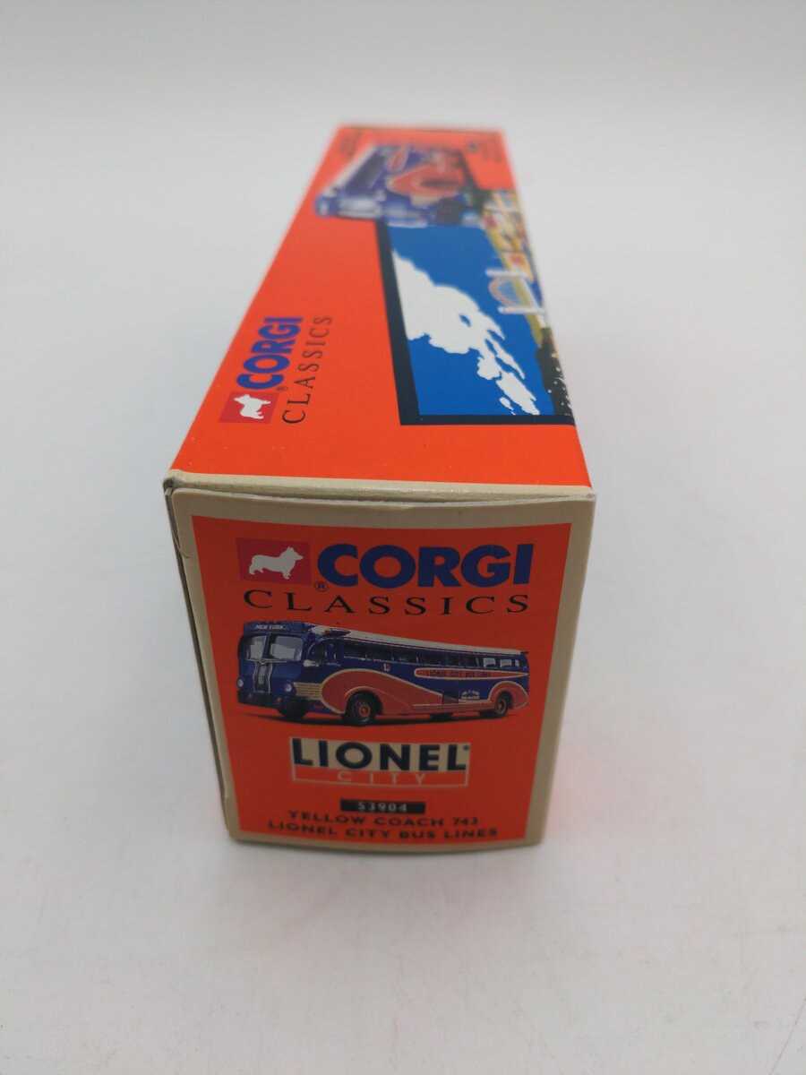 Corgi 53904 1:50 Scale Lionel Classics City Bus Lines Coach Bus EX/Box