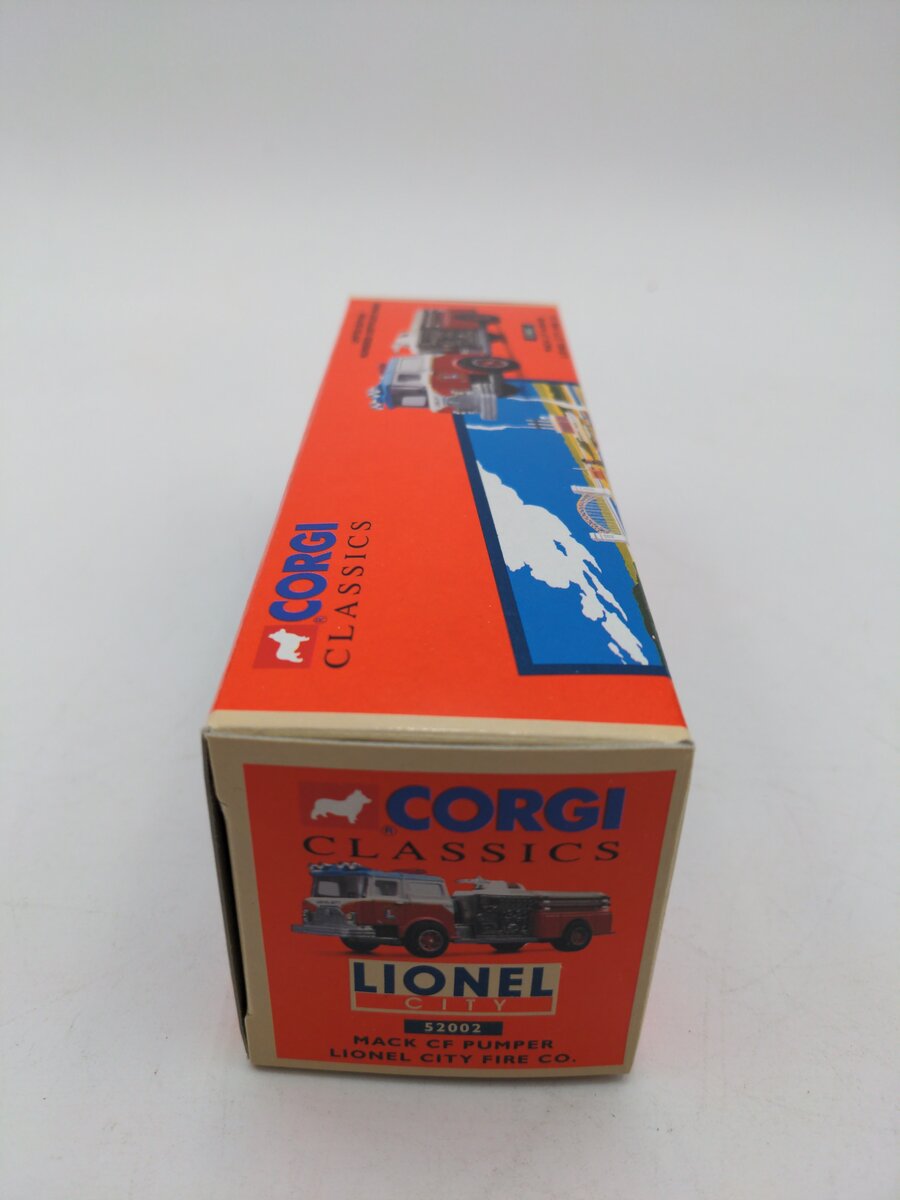 Corgi 52002 1:50 Lionel City Mack CF Pumper Fire Truck Emergency Vehicle EX/Box
