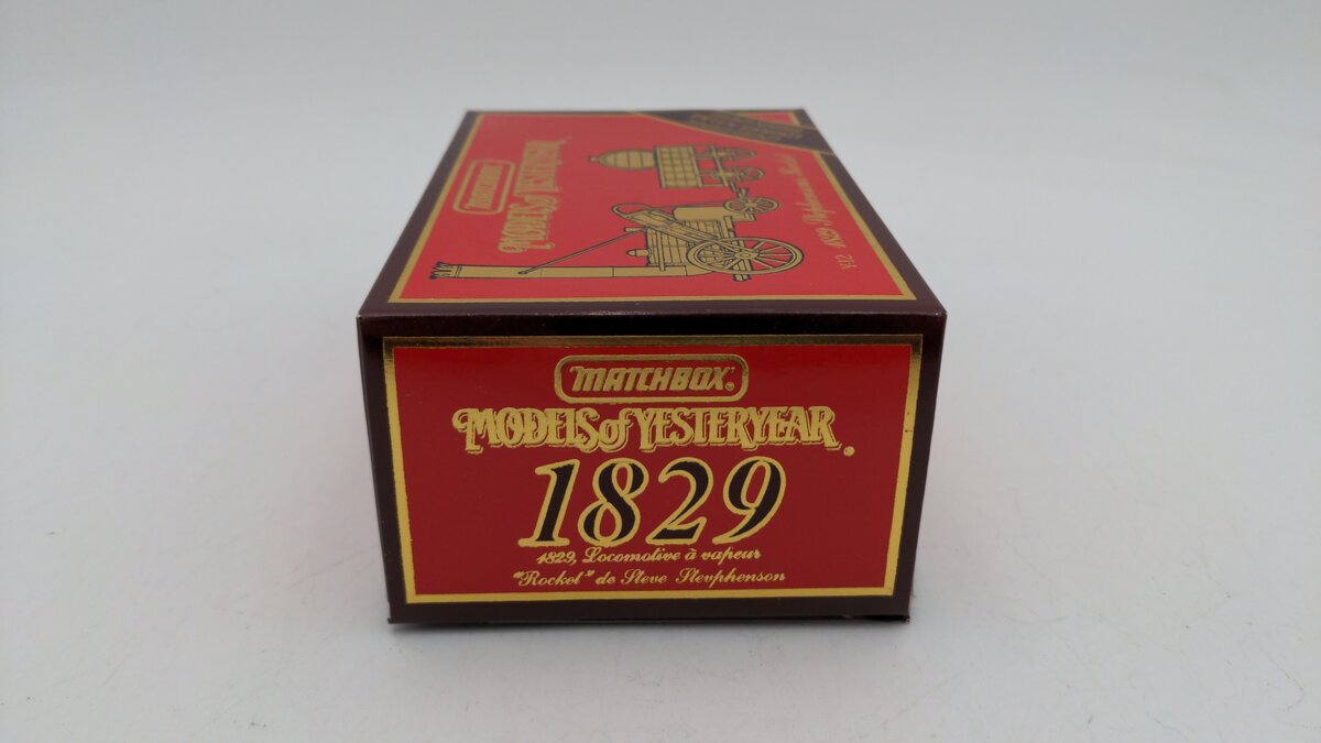 Matchbox Y-12 1:64 Scale Model of Yesteryear 1829 Stephenson's Rocket Limited Ed LN/Box