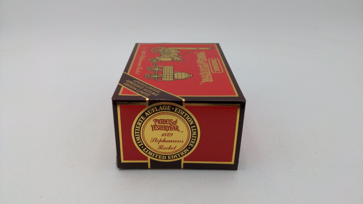 Matchbox Y-12 1:64 Scale Model of Yesteryear 1829 Stephenson's Rocket Limited Ed LN/Box