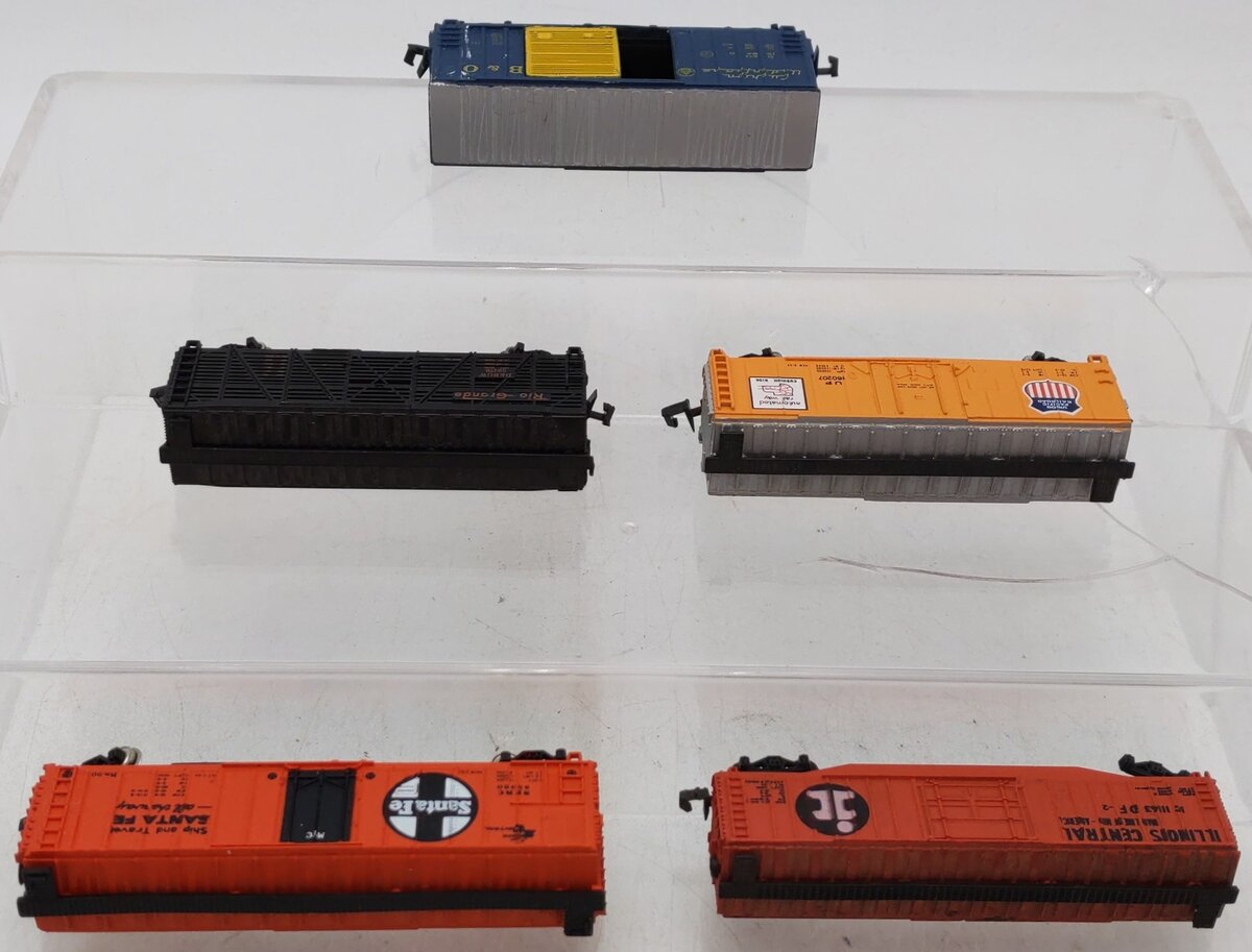 N Scale Assorted Freight Cars [5] VG