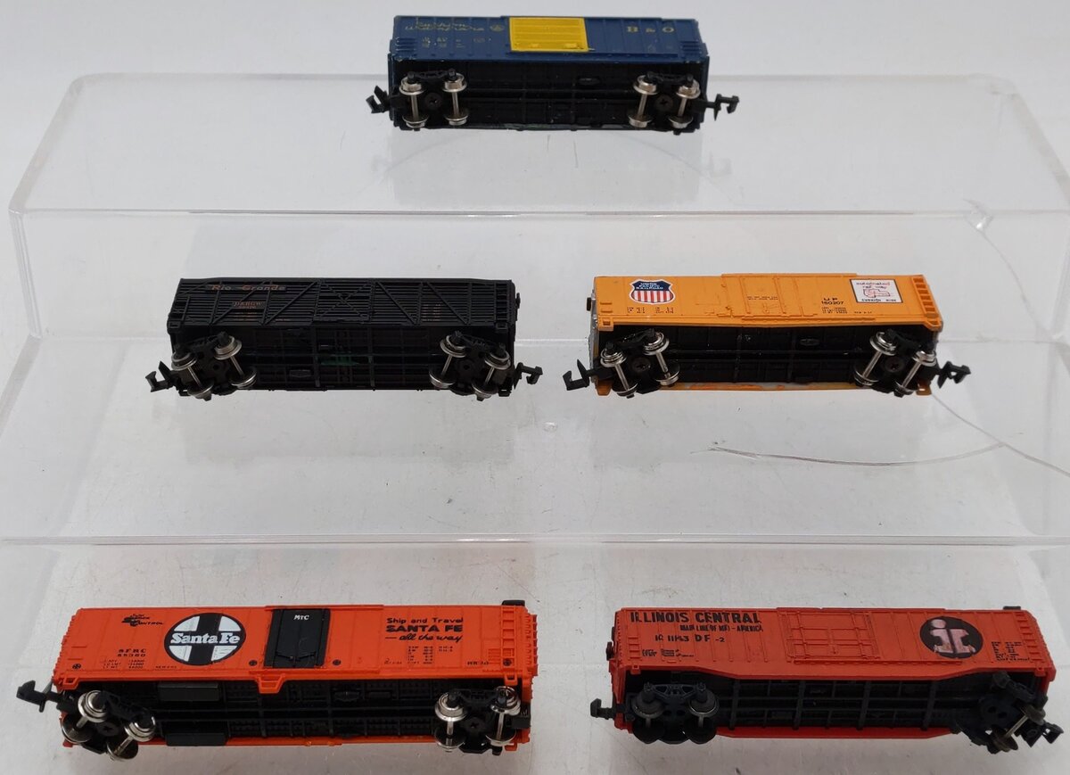 N Scale Assorted Freight Cars [5] VG