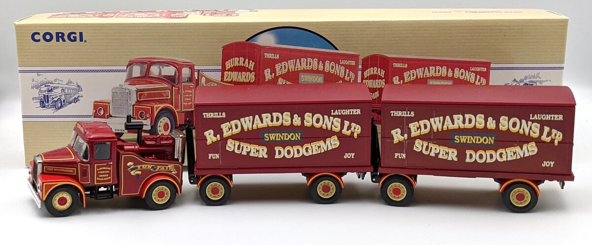 Corgi 97920 Classics Scammel Highwayman R. Edwards Amusements NIB
