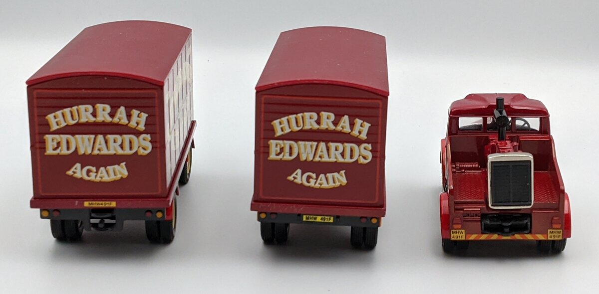 Corgi 97920 Classics Scammel Highwayman R. Edwards Amusements NIB