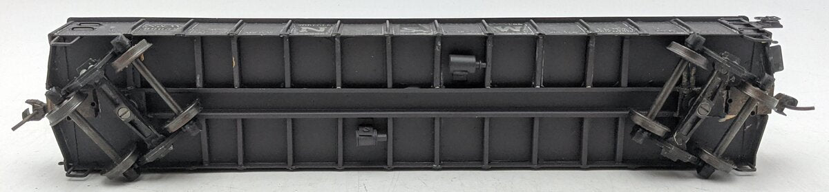US Hobbies O Brass N&W 52' Fishbelly Side Gondola #99032 (2-Rail) - Painted/Box