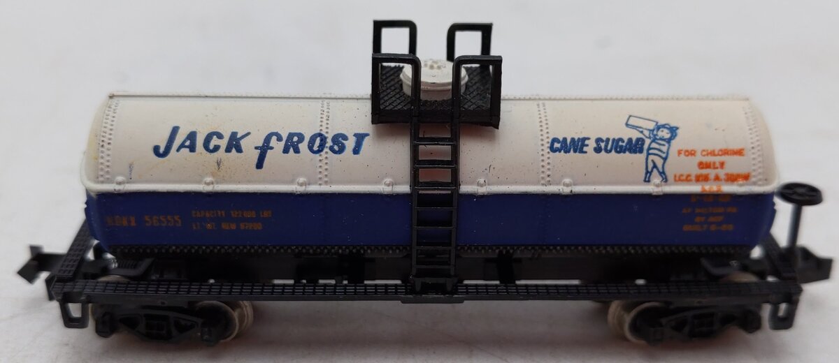 Life Like S783B N Scale Jack Frost Tank Car #56555 EX/Box