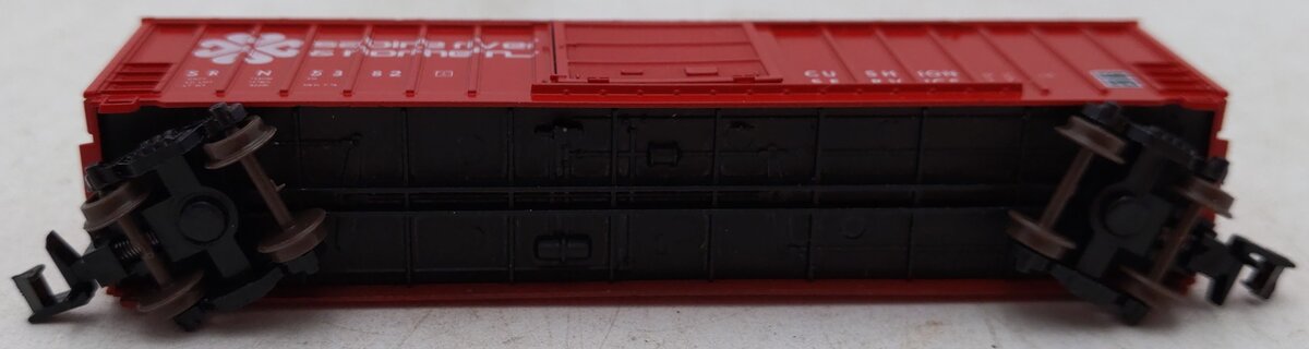 Roundhouse 8286 N Scale Sabine River & Nothern Double Door Boxcar #246479 EX/Box