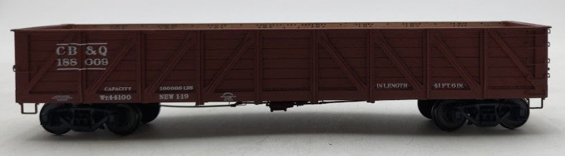 Des Plaines Hobbies SSA16031 S Chicago Burlington & Quincy USRA Gondola #188009 LN/Box