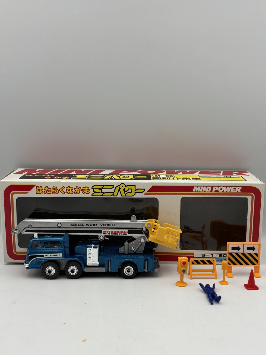 Shinsei M-03 1:80 Mini Power Aerial Work Platform EX/Box