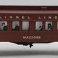 Lionel 6-19075 O Gauge Lionel Lines "Mazzone" Passenger Car #2621 EX/Box