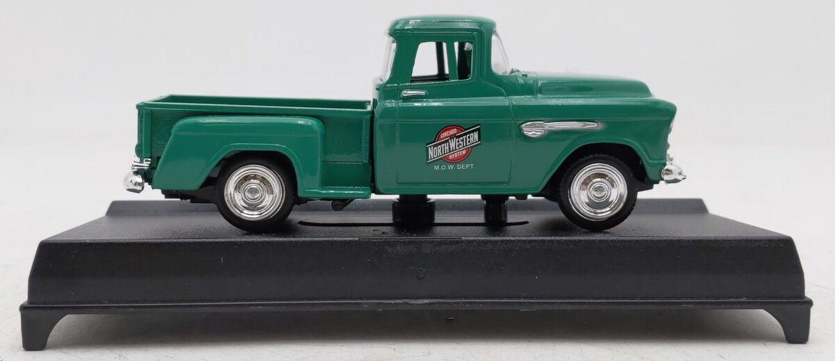 Motormax Toy USA 73415AC 1:43 Northwestern 1955 Chevy Stepside Pick-Up Truck EX/Box