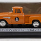 Motormax Toy USA 73415AC 1:43 American ClassicsOrange 1955 Chevy Stepside Pickup EX/Box
