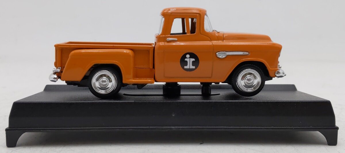 Motormax Toy USA 73415AC 1:43 American ClassicsOrange 1955 Chevy Stepside Pickup EX/Box