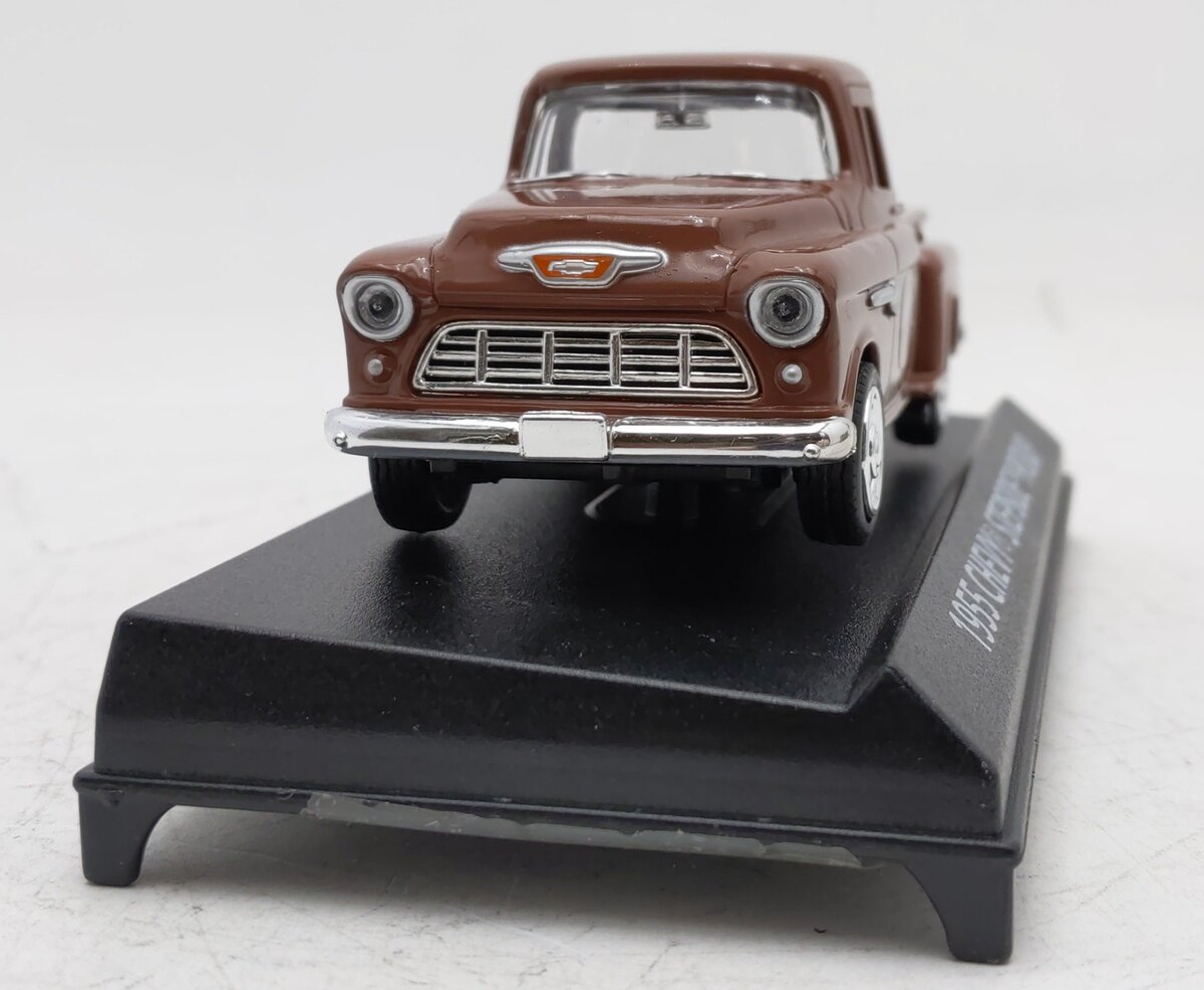 Motor Max Toy USA 73415AC 1:43 Mt. Rainier 1955 Chevy Step side Pick-Up Truck EX/Box