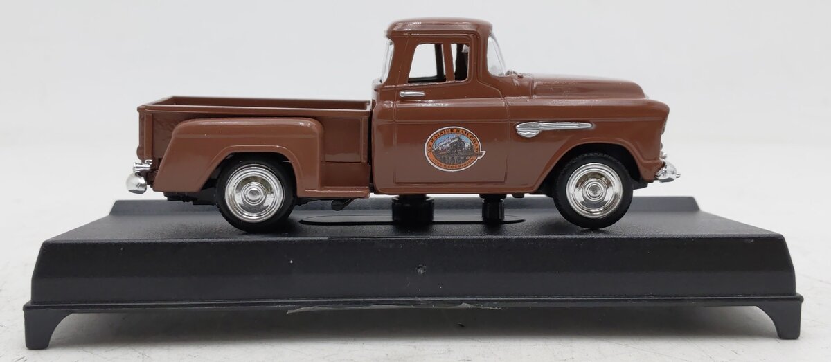 Motor Max Toy USA 73415AC 1:43 Mt. Rainier 1955 Chevy Step side Pick-Up Truck EX/Box