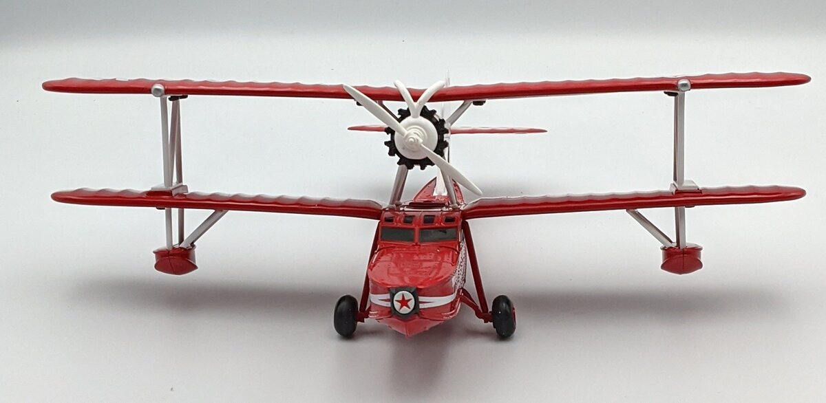 Ertl 19538 1:44 Wings Of Texaco #8 - 1936 Keystone-Loening Bi-Wing Coin Bank  MT/Box