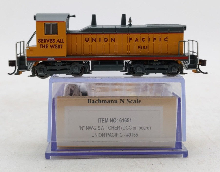 Bachmann 61651 N Union Pacific EMD NW2 Diesel Locomotive DCC #1084 LN/Box