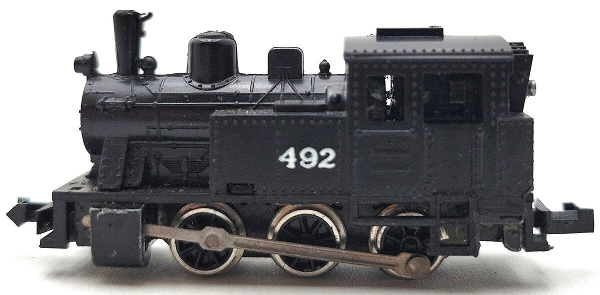 Model Power N Scale Steam Locomotive #492 EX