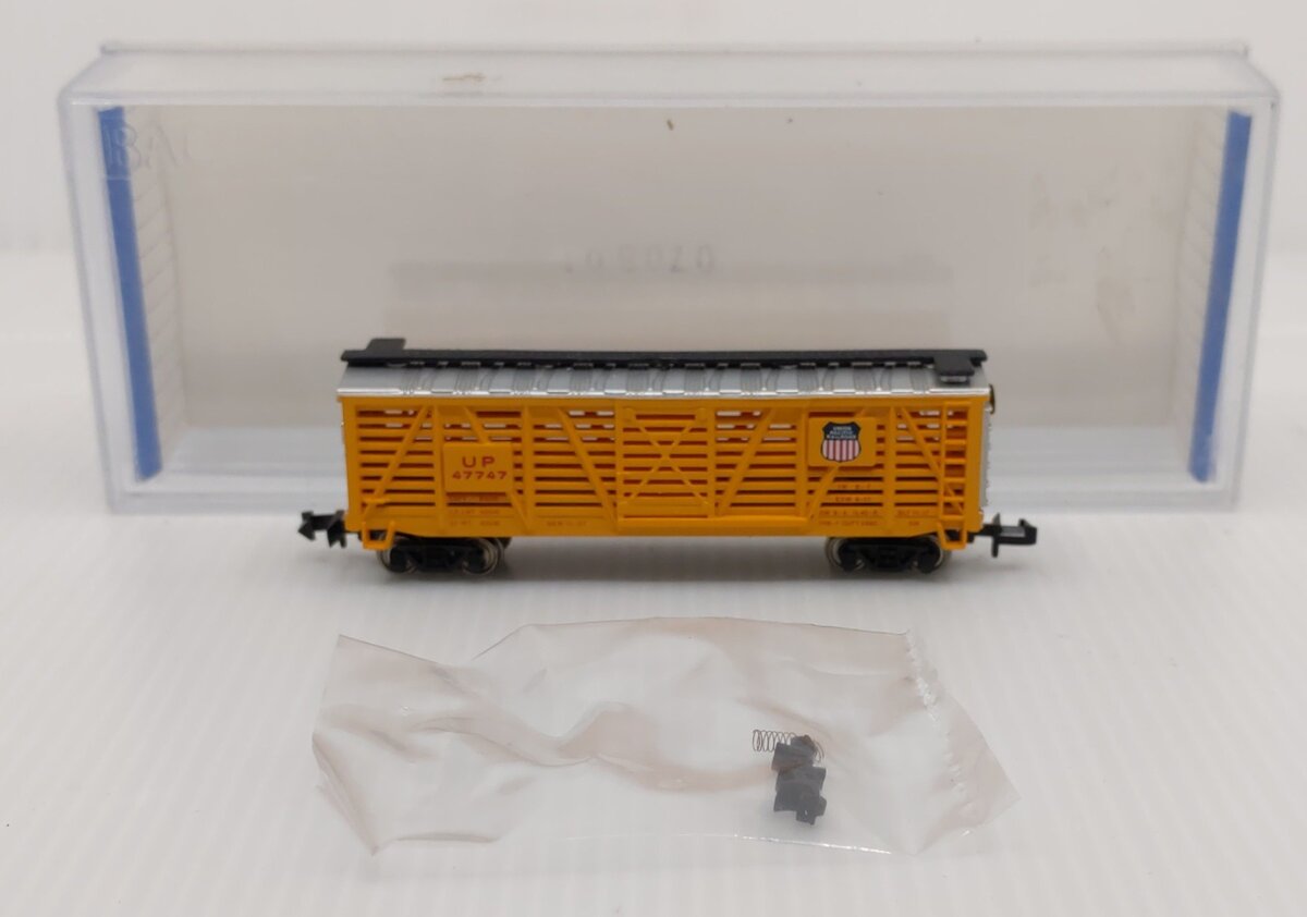 Bachmann 71551 N Scale Union Pacific 40' Stock Car #47747 LN/Box