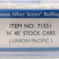 Bachmann 71551 N Scale Union Pacific 40' Stock Car #47747 LN/Box