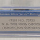Bachmann 70753 N Scale BN 36' Wide Vision Caboose