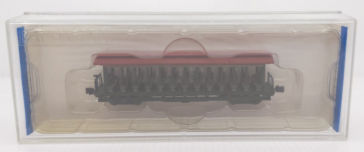 Bachmann 19396 N Painted & Unlettered Jackson Sharp Excursion Car EX/Box