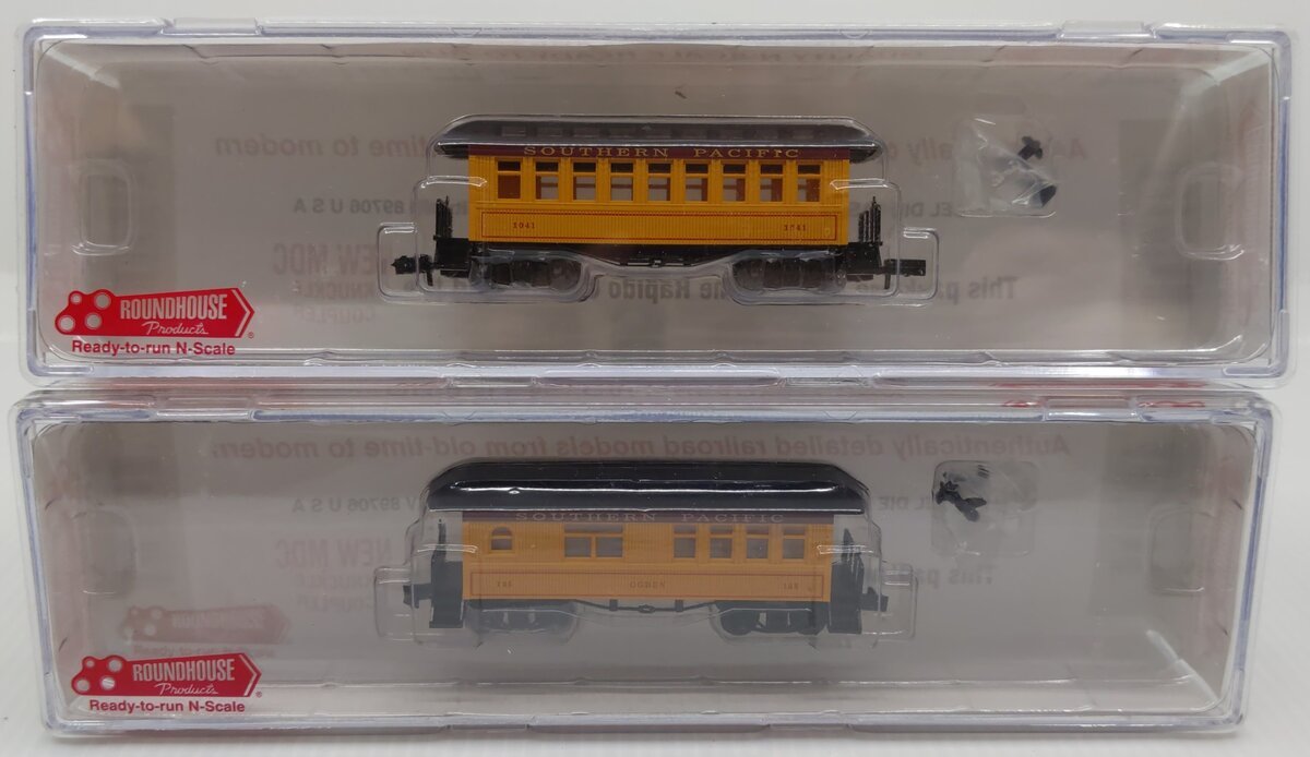 Roundhouse 89431 N Southern Pacific Ready-To-Run Passenger Cars (Pack of 4) LN/Box