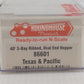 Roundhouse 86601 N Scale T&P 3-Bay Ribbed Hopper #9699 NIB