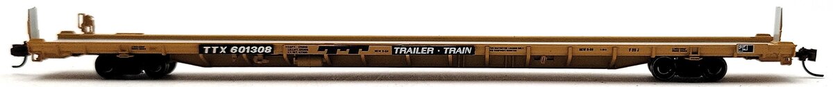 BLMA Models 13022 N Scale TTX ACF F89-J 89' Flat Car #601308 LN/Box