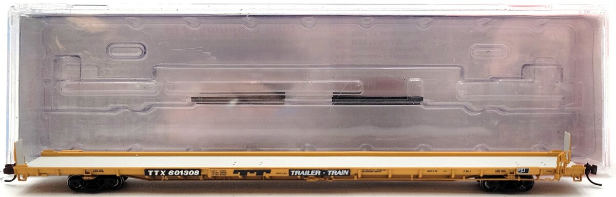 BLMA Models 13022 N Scale TTX ACF F89-J 89' Flat Car #601308 LN/Box