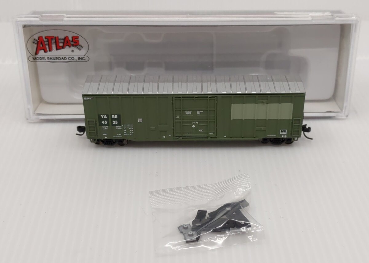 Atlas 50003568 N Scale YARR NSC 50' Plug Door Box Car #4525