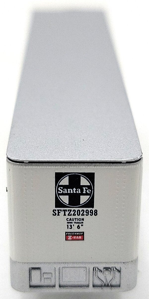 Athearn 14238 N Santa Fe 40' Fruehauf Z-Van Trailer #2 LN/Box