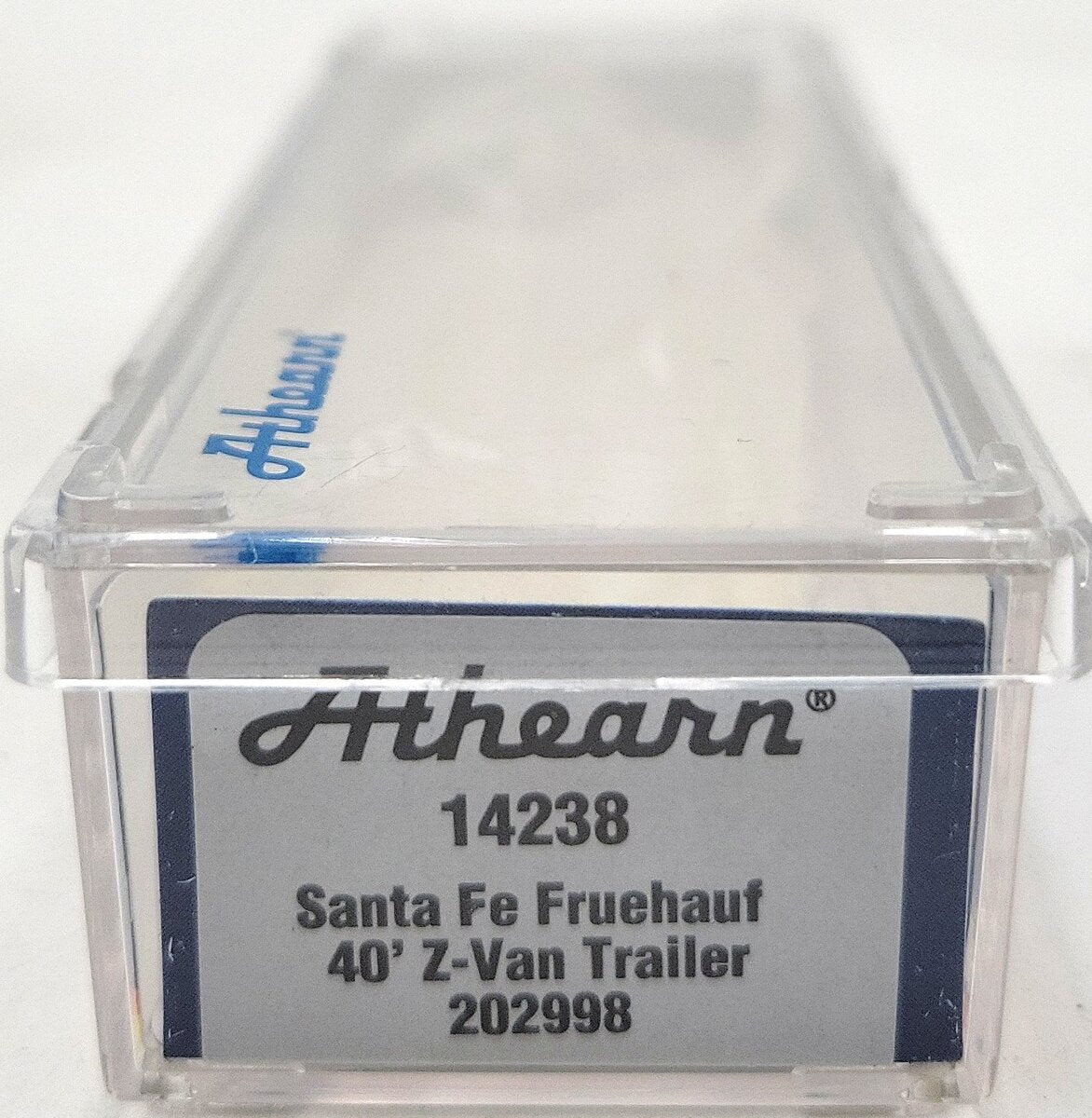 Athearn 14238 N Santa Fe 40' Fruehauf Z-Van Trailer #2 LN/Box