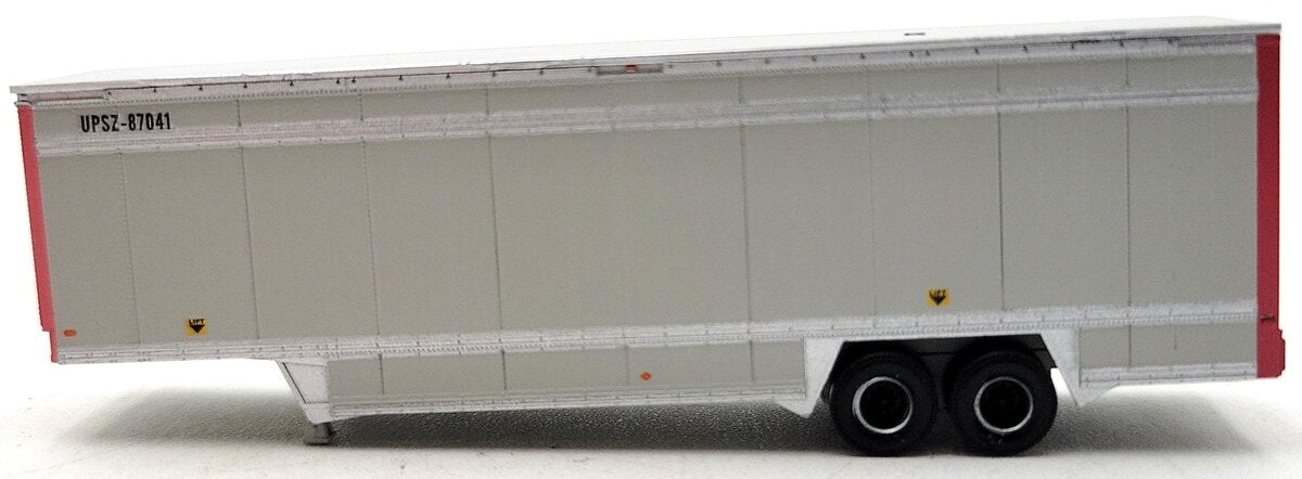 Athearn 6901 N UPS 40' Drop Sill Parcel Trailer,Red Ends #87041 LN/Box