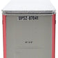 Athearn 6901 N UPS 40' Drop Sill Parcel Trailer,Red Ends #87041 LN/Box