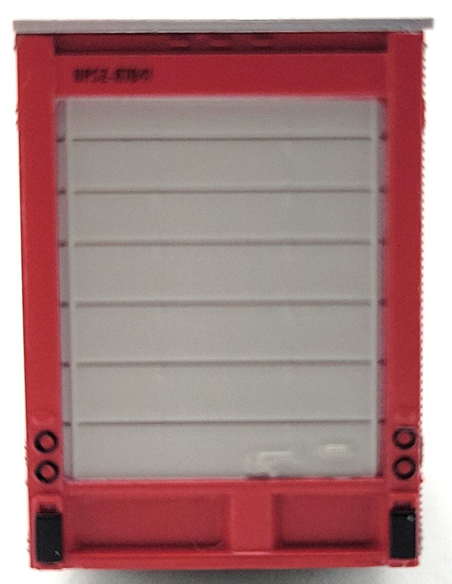 Athearn 6901 N UPS 40' Drop Sill Parcel Trailer,Red Ends #87041 LN/Box